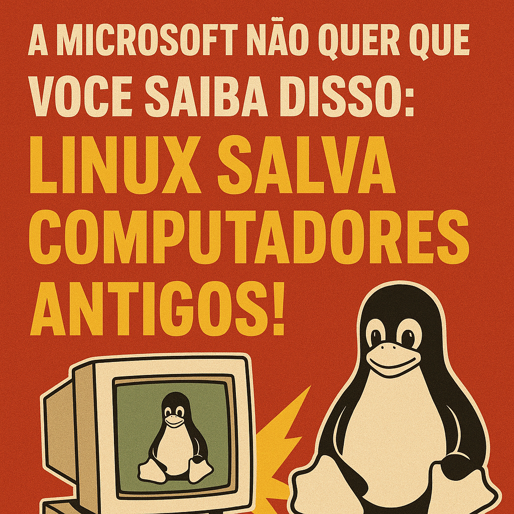 O Segredo Proibido Para Reviver Qualquer Computador Velho — E Não É Windows!
