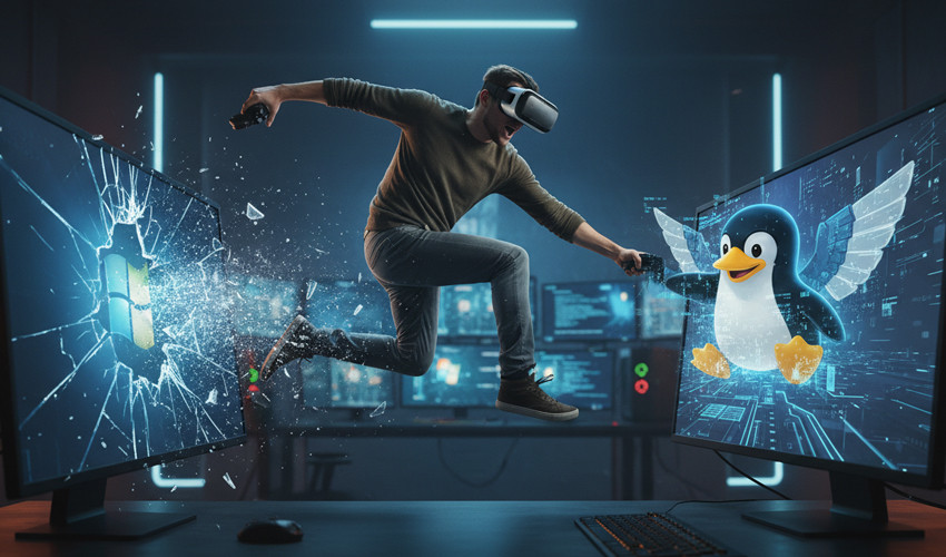 🚂 A todo vapor! Distros Linux com 