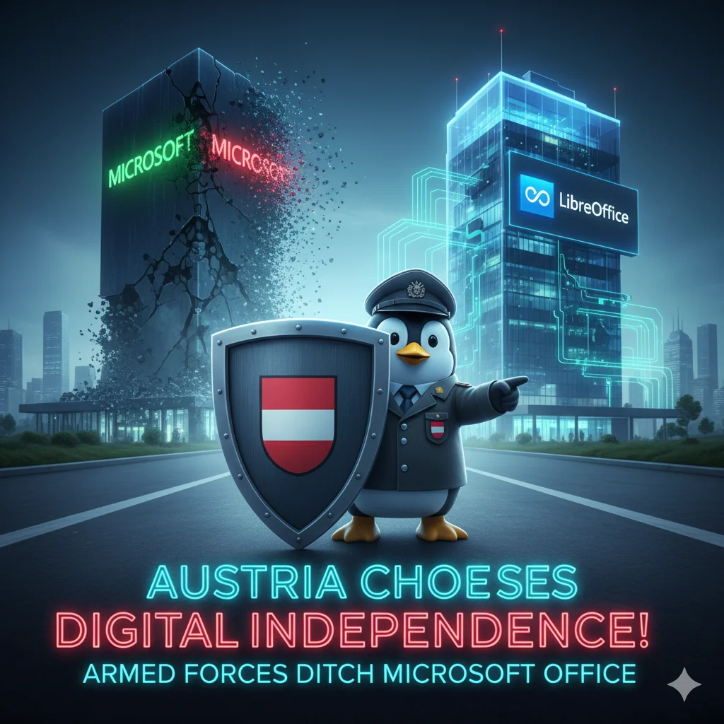 🇦🇹 Forças Armadas Austríacas Abandonam Microsoft Office: Mais um Exemplo de Independência Digital! 🛡️💻